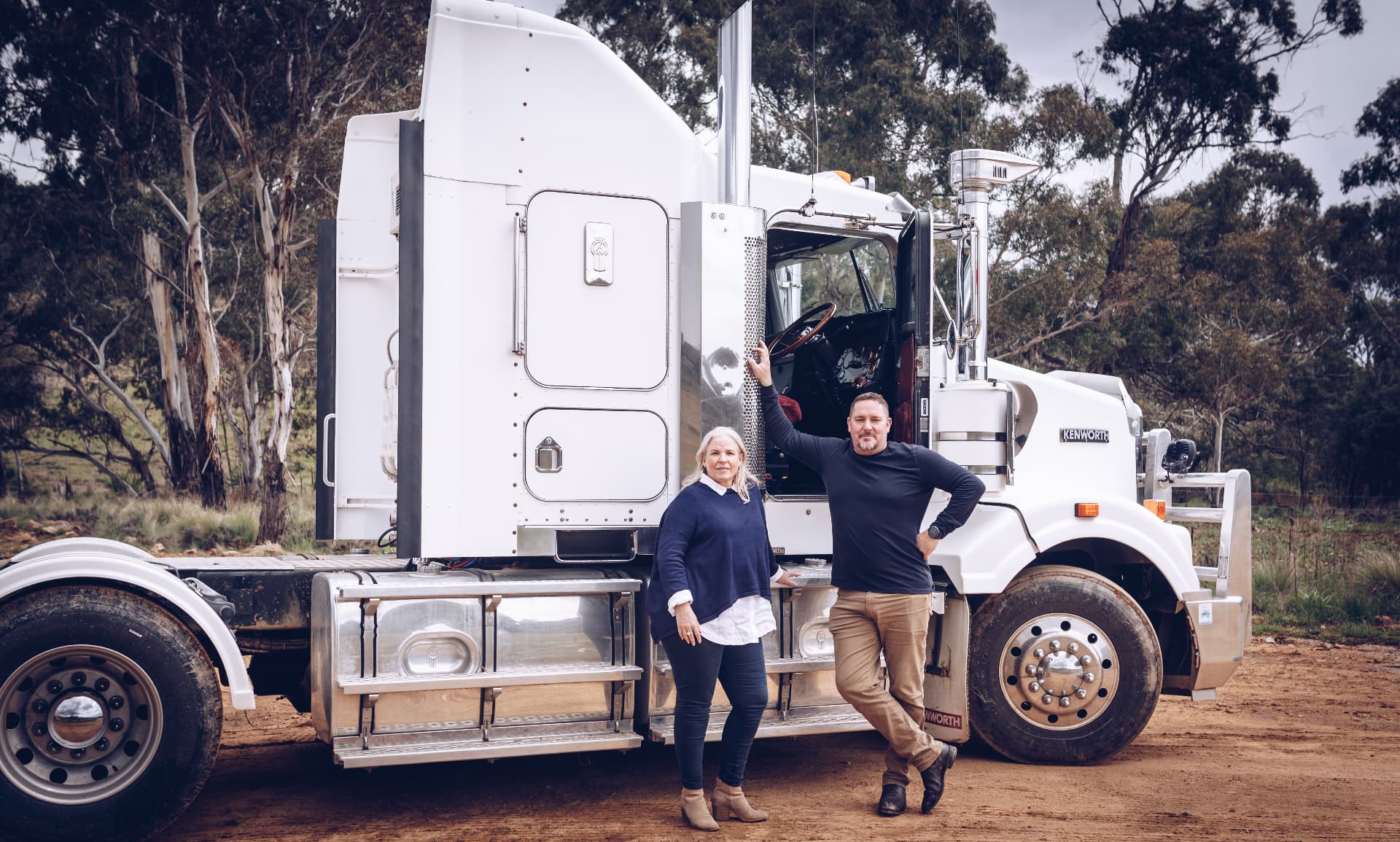 CMG directors alongside a heavy vehicle during a Chain of Responsibility review
